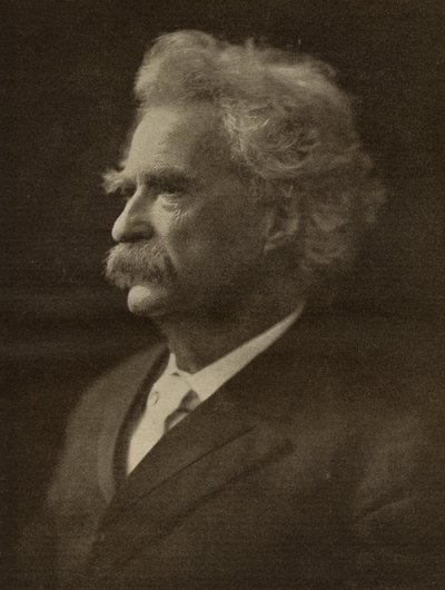 Mark Twain by American School